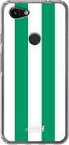 6F hoesje - geschikt voor Google Pixel 3a -  Transparant TPU Case - FC Groningen #ffffff