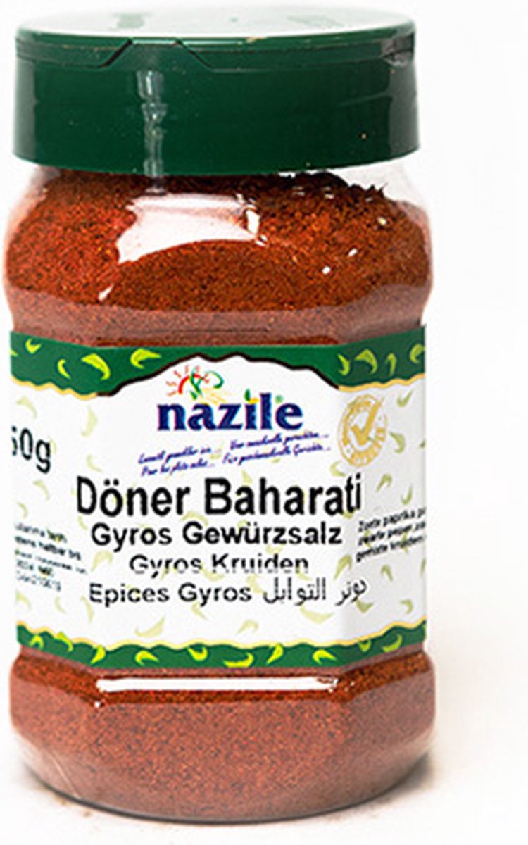 Goedkoopste Nazile Gyros Kruiden met Zout 2 x 250 Gram
