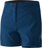 fietsbroek kort Aero nylon dames donkerblauw maat 40