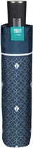 paraplu mini Time heren 96 cm microfiber blauw