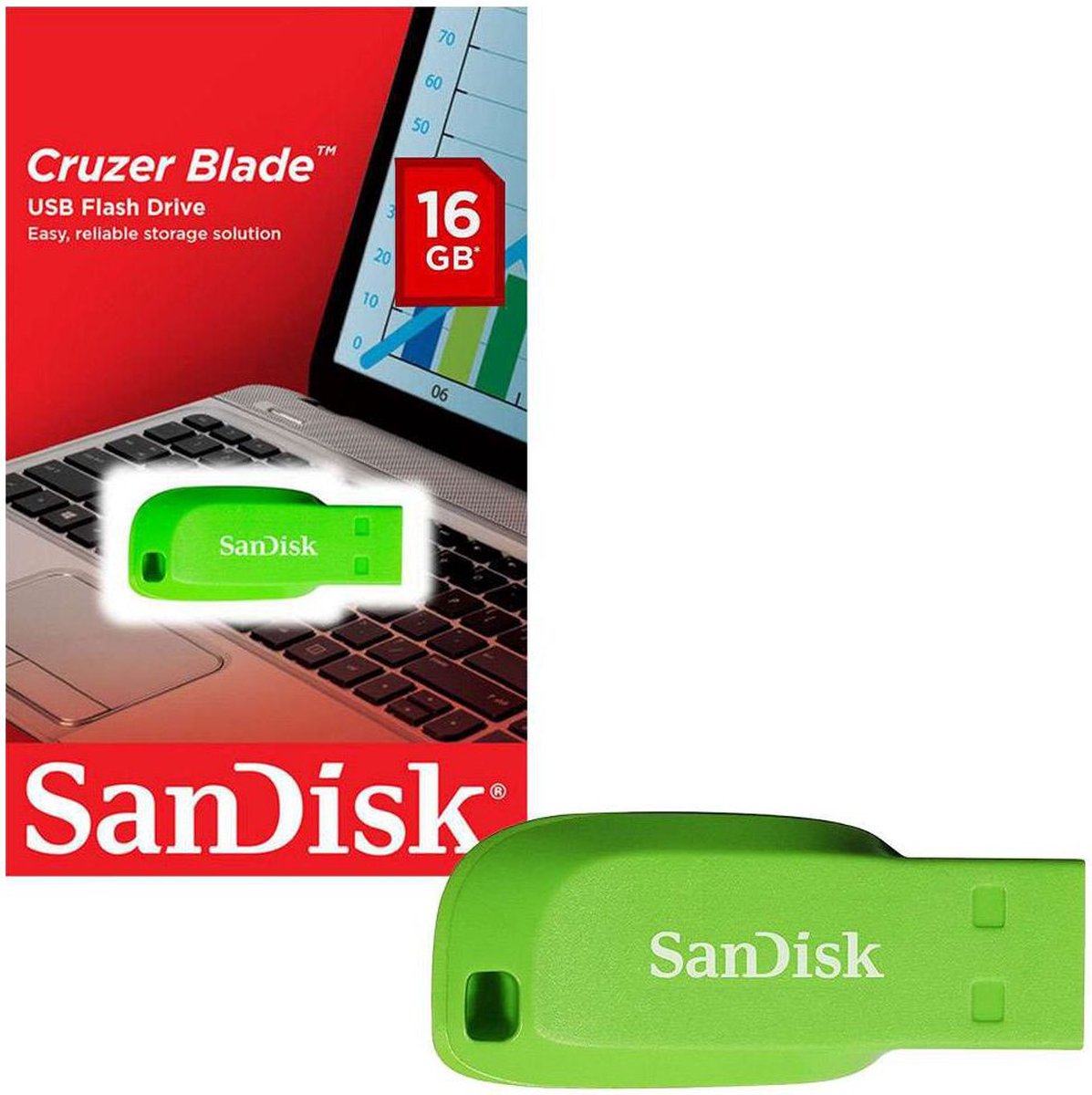 SanDisk Cruzer Blade - USB-flashstation