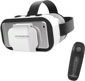 WiseOne Mobiele VR Bril inclusief Controller - Smartphone Virtual Reality bril - Wireless - Bluetooth - 3D - Inklapbaar