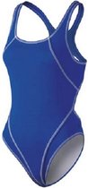 badpak Competition dames polyester donkerblauw mt 42