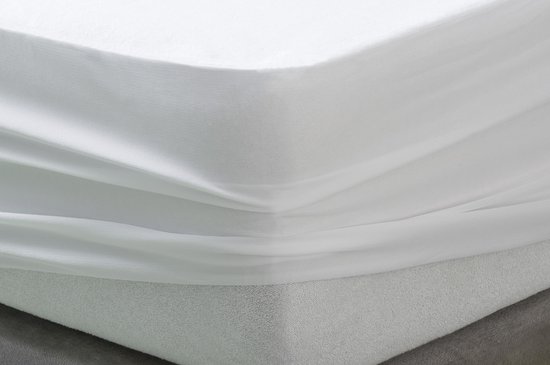 Velfont - Eco Sfera - Protège-matelas imperméable - Coton recyclé & PU - 160x 200cm