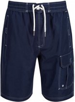 zwembroek Hotham III heren polyester donkerblauw maat S