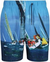 zwembroek Mawson II oceaan heren polyester blauw maat XL