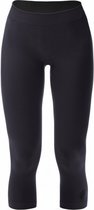 sportlegging Active-Fit 3/4 dames polyamide zwart maat S/M