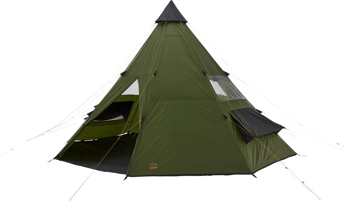 Grand Canyon Black Falls 8 Tipi Tent Groen