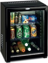 Technomax HP30LGN minibar koelkast - 30 liter - compleet geruisloos - glazen deur - binnenverlichting