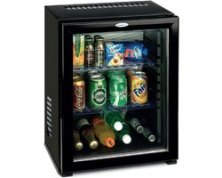 Technomax HP30LGN minibar koelkast - 30 liter - compleet geruisloos - glazen deur - binnenverlichting