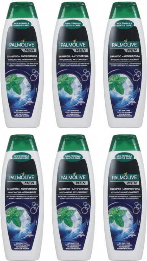 Palmolive Shampoo MEN - Anti Roos - 6 x 350 ml