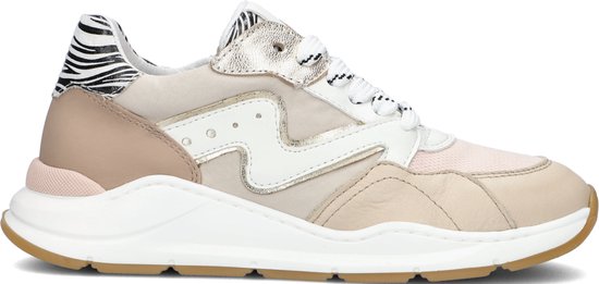 Clic! Cl-20669 Lage sneakers - Leren Sneaker - Meisjes - Beige - Maat 33 |  bol.com