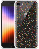 iPhone SE 2022 Hoesje Happy Dots - Designed by Cazy