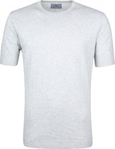 Suitable - Prestige T-shirt Knitted Grijs - Maat XL - Modern-fit
