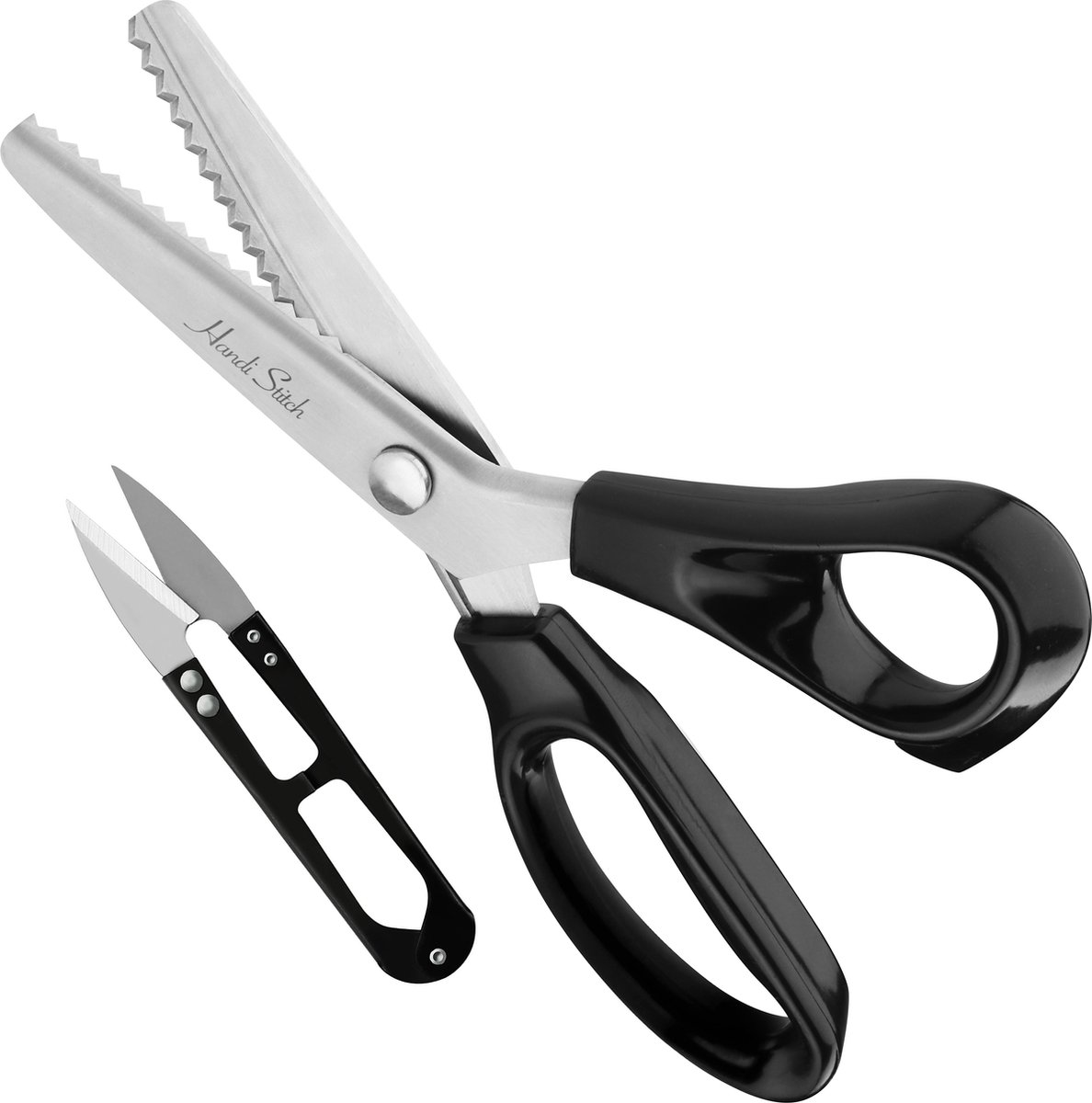 Handi Stitch Kartel Schaar met Knipper - 22,86cm Totale Lengte - Zwart