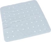 badmat anti-slip 54 cm rubber lichtblauw