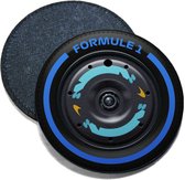 ILOJ onderzetter - Formule 1 - McLaren - wet band blauw - 2022 - rond