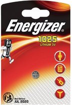 batterij knoopcel Lithium 3V CR1025 per stuk