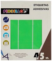 zelfklevende etiketten 43 x 52 mm papier groen