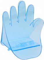 servettenhouder 16 cm polystyreen blauw