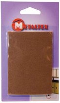 viltplaat meubeldoppen uitknipbaar 10 x 7,5 cm bruin