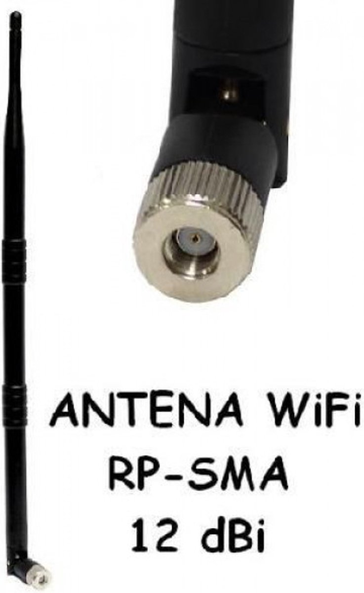 Wifi 2.4G / antenne WiFi 12dBi SMA mannelijke antenne voor routernetwerk