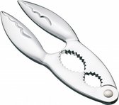 zeevruchtenkraker 17 cm RVS zilver