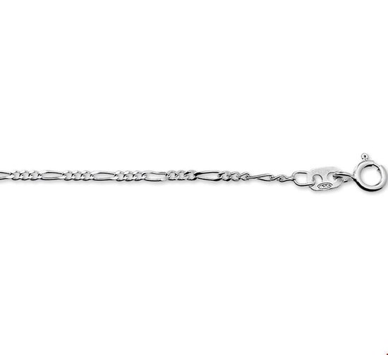 Zilveren Armband figaro 1 1001878 18 cm