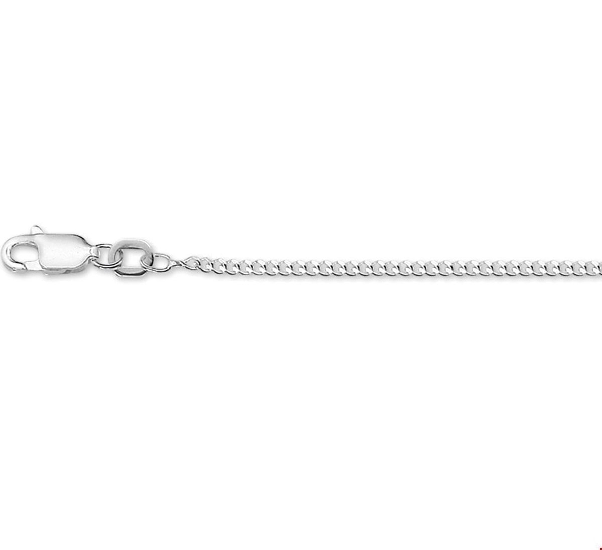 Zilveren Collier gourmet 1 1017055 100 cm