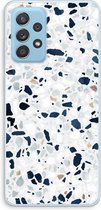 Case Company® - Samsung Galaxy A73 hoesje - Terrazzo N°1 - Soft Cover Telefoonhoesje - Bescherming aan alle Kanten en Schermrand