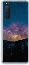 Case Company® - Sony Xperia 5 II hoesje - Travel to space - Soft Cover Telefoonhoesje - Bescherming aan alle Kanten en Schermrand