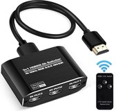 Sounix HDMI switch - 3 ingangen 1 uitgang - 4K@60hz - met 2 Meter HDMI kabel - Ultra HD 3D 1080P,HDCP 2.2 HDR,18.5Gbps
