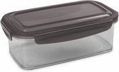 bewaardoos Tritan 800 ml 19 x 11 x 7,1 cm grijs