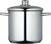 soeppan 11 liter 26 cm RVS zilver