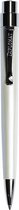 balpen Magnum Pearl medium 13,5 cm RVS wit