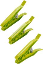 wasknijpers polypropyleen lichtgroen 48 stuks