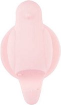 tandenborstelhouder Birdie 7,4 cm siliconen roze