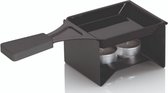 gourmet pan Solo 23 x 10 cm staal/aluminium zwart