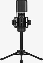 Streamplify MIC TRIPOD Zwart Microfoon voor studio's