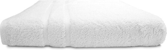 The One Toweling - Serviette de bain Hotel de Luxe - Extrêmement doux - Katoen peigné - White - 675 gr/ m2 - 70x140