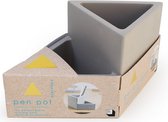 pennenhouder 9,5 x 10 cm beton grijs