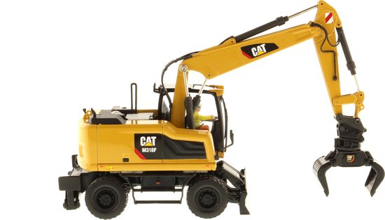 Diecast Masters - Cat M318F WHEX - Mobiele Bandenkraan - 1:50 - High Line Series