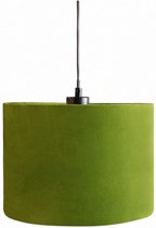 lampenkap hangend 28 cm textiel groen