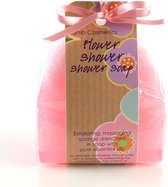 Bomb Cosmetics - Shower Soap - Flower Shower - Vegan - Spons - Rose