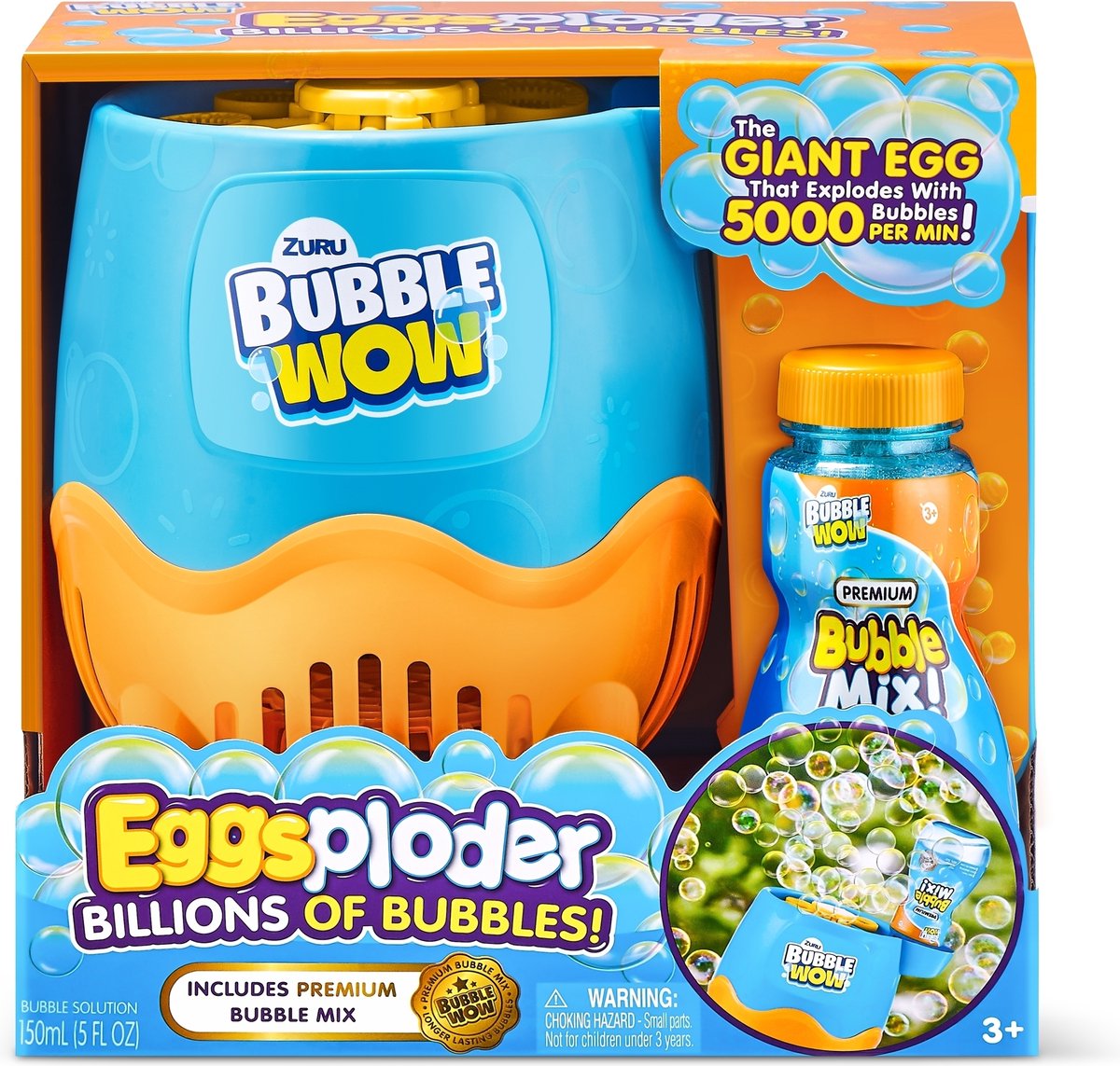 Zuru Bubble Wow Eggsploder Bellenblaasmachine