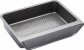 braadblik 41 x 33 x 8,5 cm carbonstaal zilver