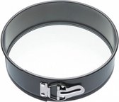 springvorm 26 cm carbonstaal antraciet