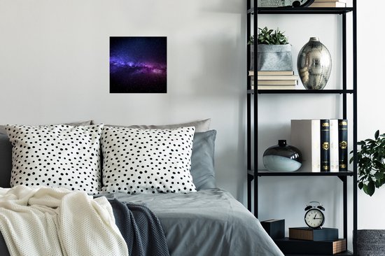 Affiche Blauw - rose - Protecteur induction - Protecteur plaque - Ciel - 30x30 cm