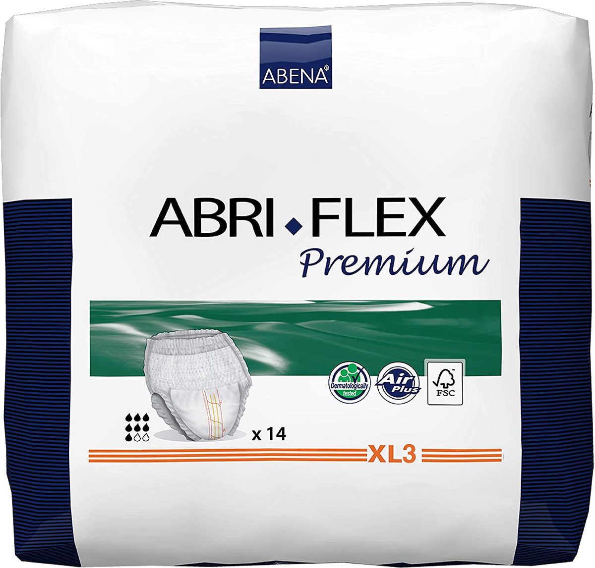 Goedkoopste Abena Abri-Flex XL3 - Incontinentiebroekjes voor Mannen en Vrouwen - Matig tot Zwaar Urine verlies - Eenmalig Gebruik - 14 stuks