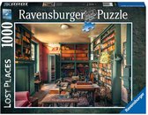 Ravensburger puzzel Lost Places: Mysterious Castle Library - Legpuzzel - 1000 stukjes
